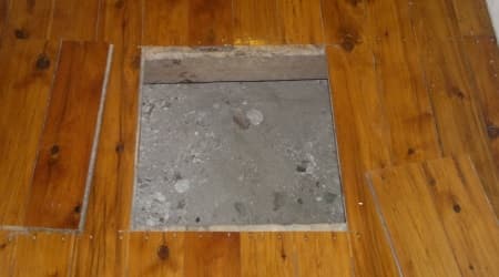 Man Hole To Sub-floor
